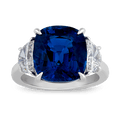 Untreated Thai Sapphire Ring, 9.85 Carats
