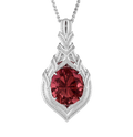 Kat Florence Neon Titanium Tourmaline Necklace, 64.20 carats