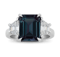 Color-Change Brazilian Alexandrite Ring, 4.74 Carats