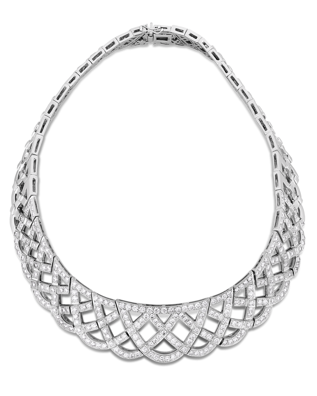Hans D. Krieger Diamond and Gold Neckace, 16.84 carats