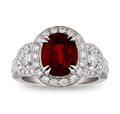 Unheated Mozambique Ruby Ring, 4.54 Carats