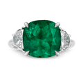 Colombian Emerald Ring, 5.24 carats