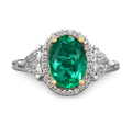 Oval Emerald Ring, 2.01 carats