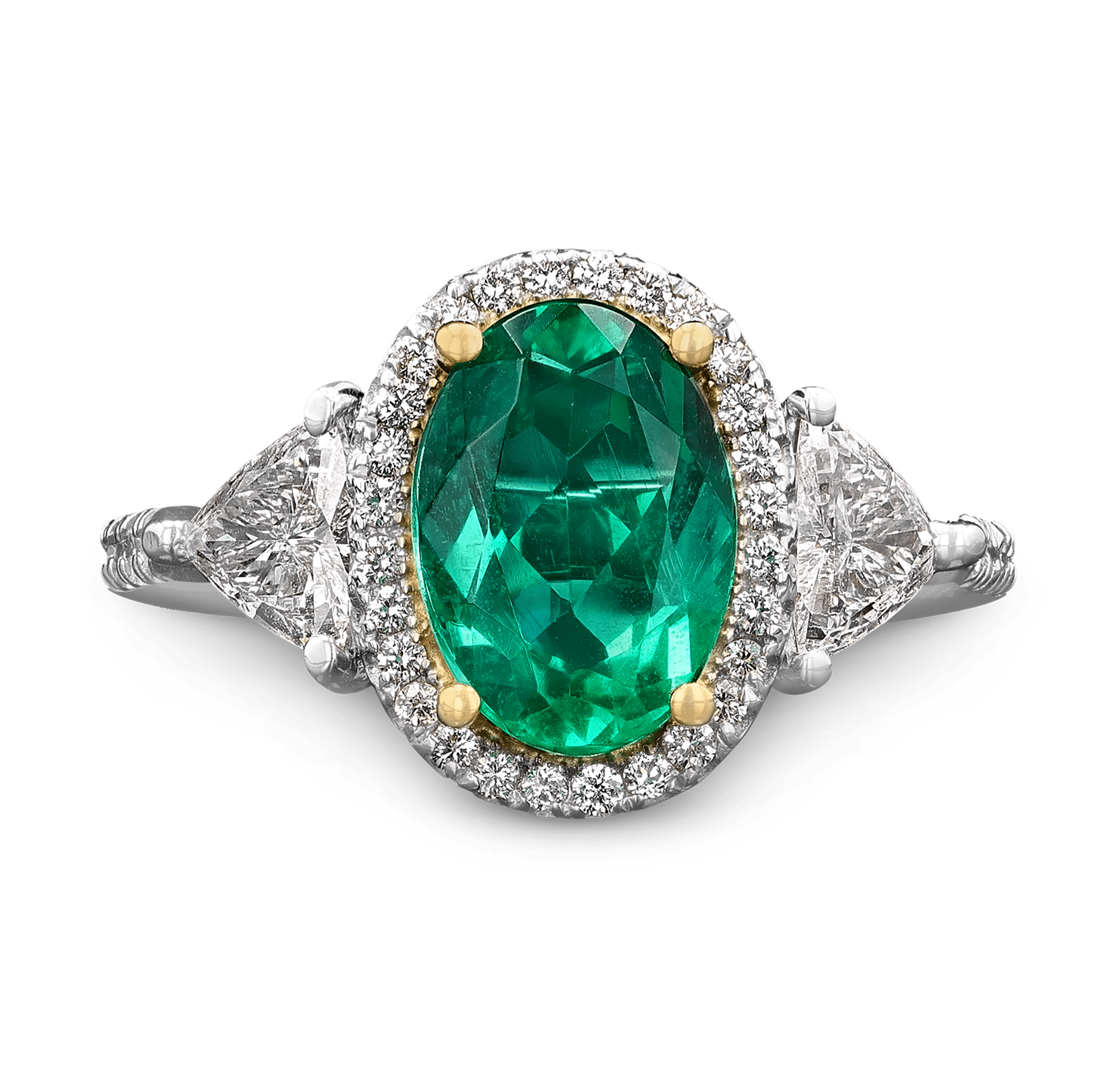 Oval Emerald Ring, 2.01 carats