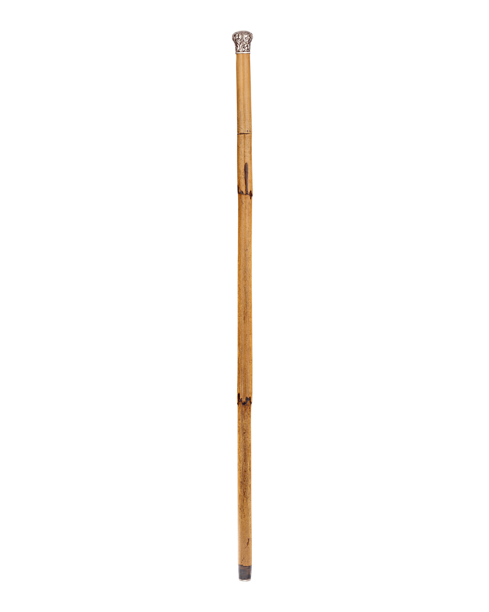 Toledo Sword Cane with Silver Knob Handle