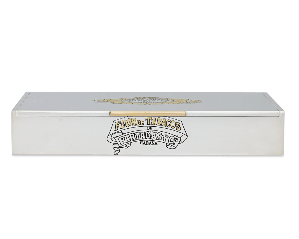 Bulgari Sterling Silver and Gold Partagás Cigar Box