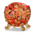 Moser Ruby Glass Pillow Vase