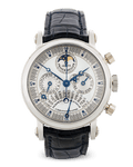 Franck Muller Double Dial Perpetual Calendar Chronograph Watch
