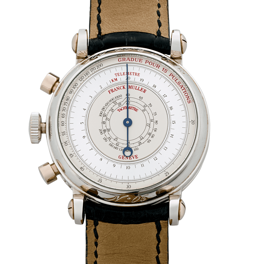 Franck Muller Double Dial Perpetual Calendar Chronograph Watch