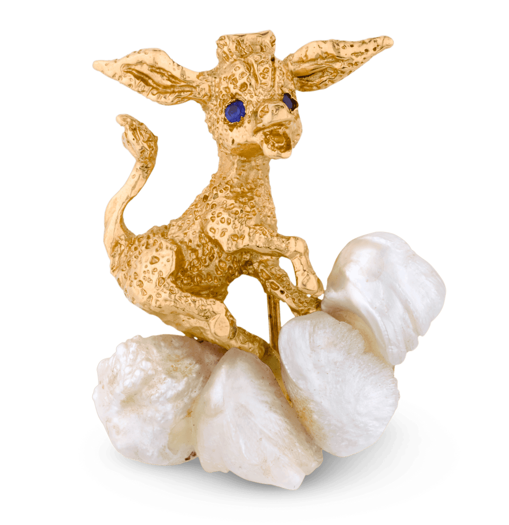 John F. Kennedy's Donkey Brooch