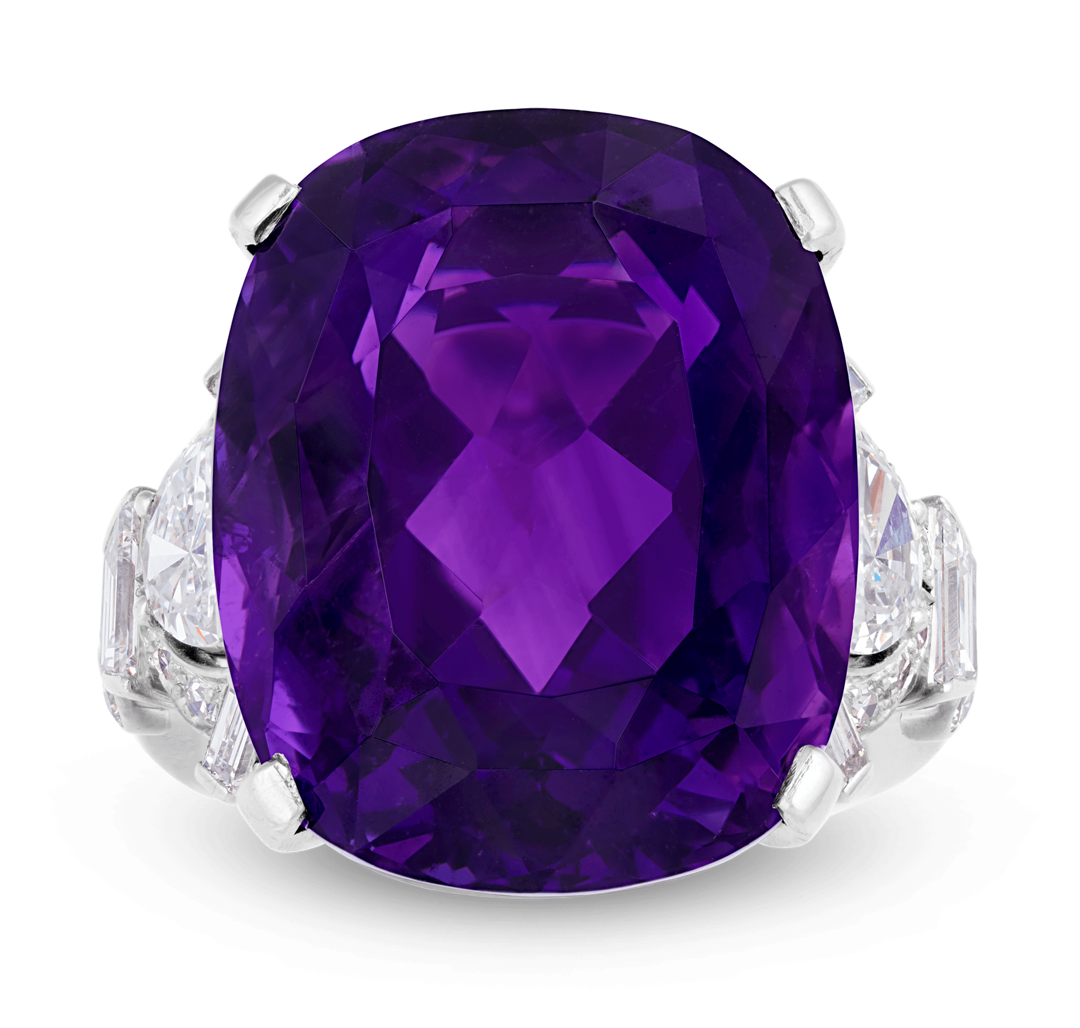 Raymond Yard Amethyst Ring, 27.62 Carats