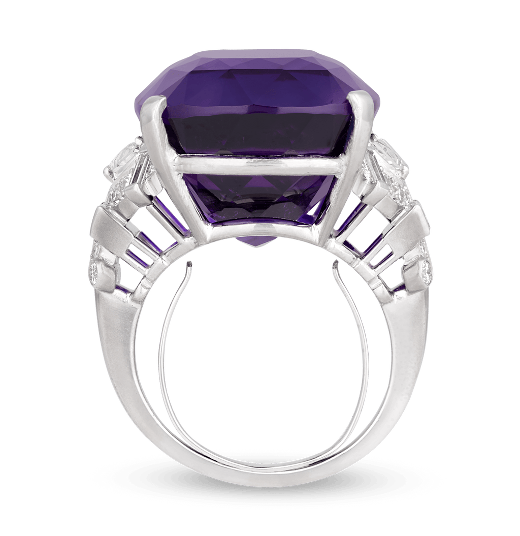 Raymond Yard Amethyst Ring, 27.62 Carats