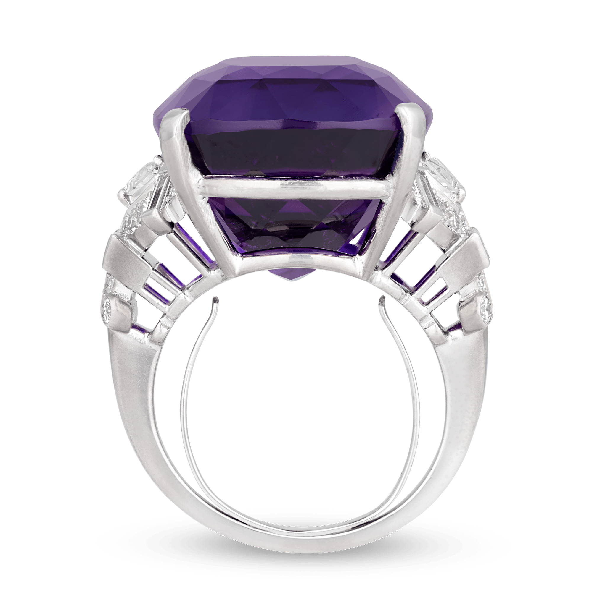Raymond Yard Amethyst Ring, 27.62 Carats