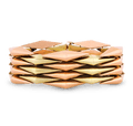 Retro Rose and Yellow Gold Bracelet