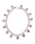 Giuliano Renaissance Revival Amethyst Necklace
