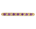 Amethyst Brooch, 1.68 carats