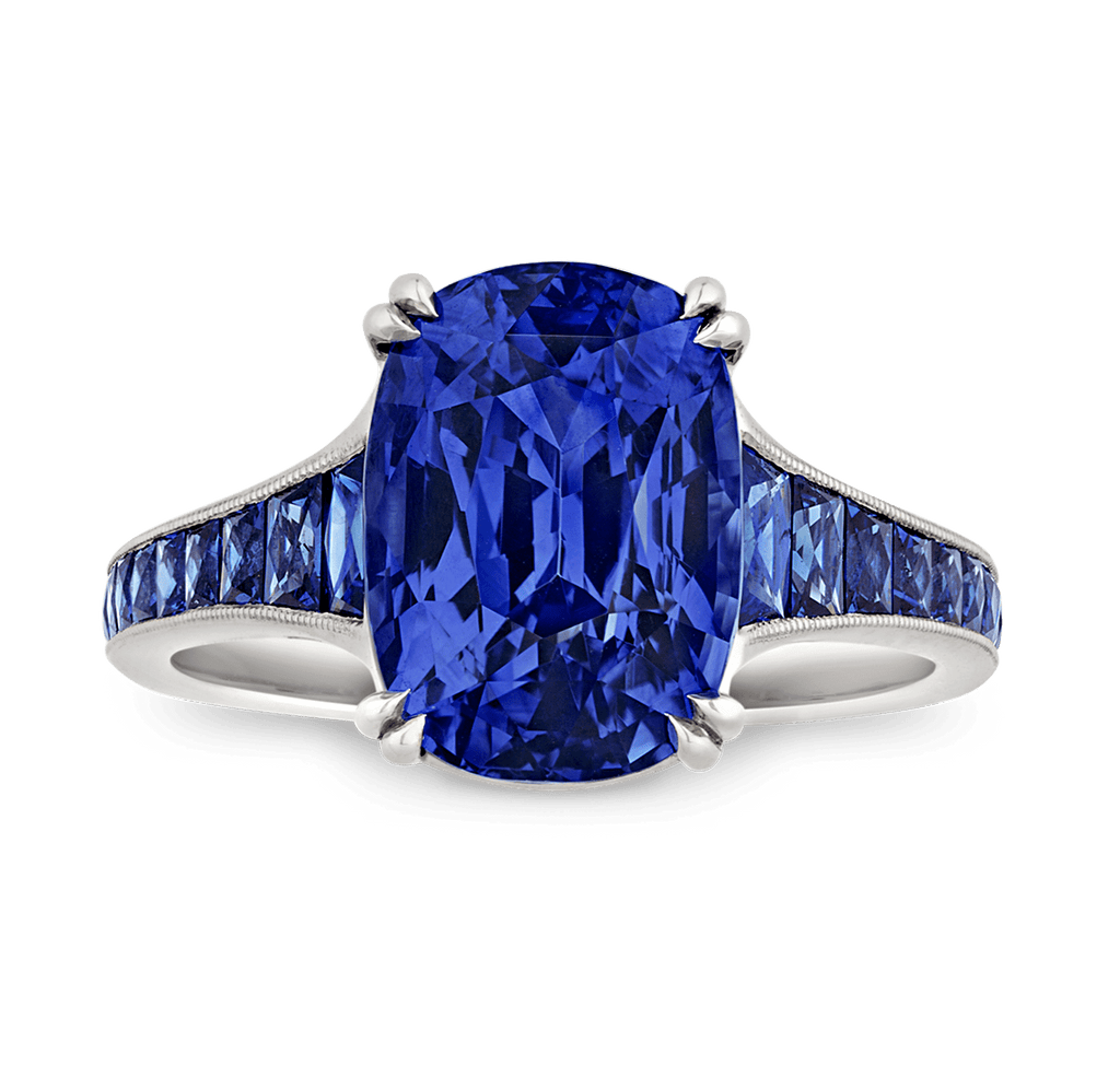 Sapphire Ring, 7.02 carats