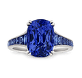 Sapphire Ring, 7.02 carats