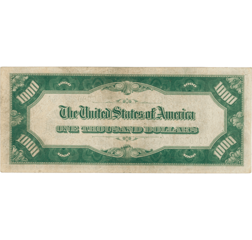 $1000 U.S. Federal Reserve Note