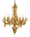 Louis XV-Style Ormolu Chandelier