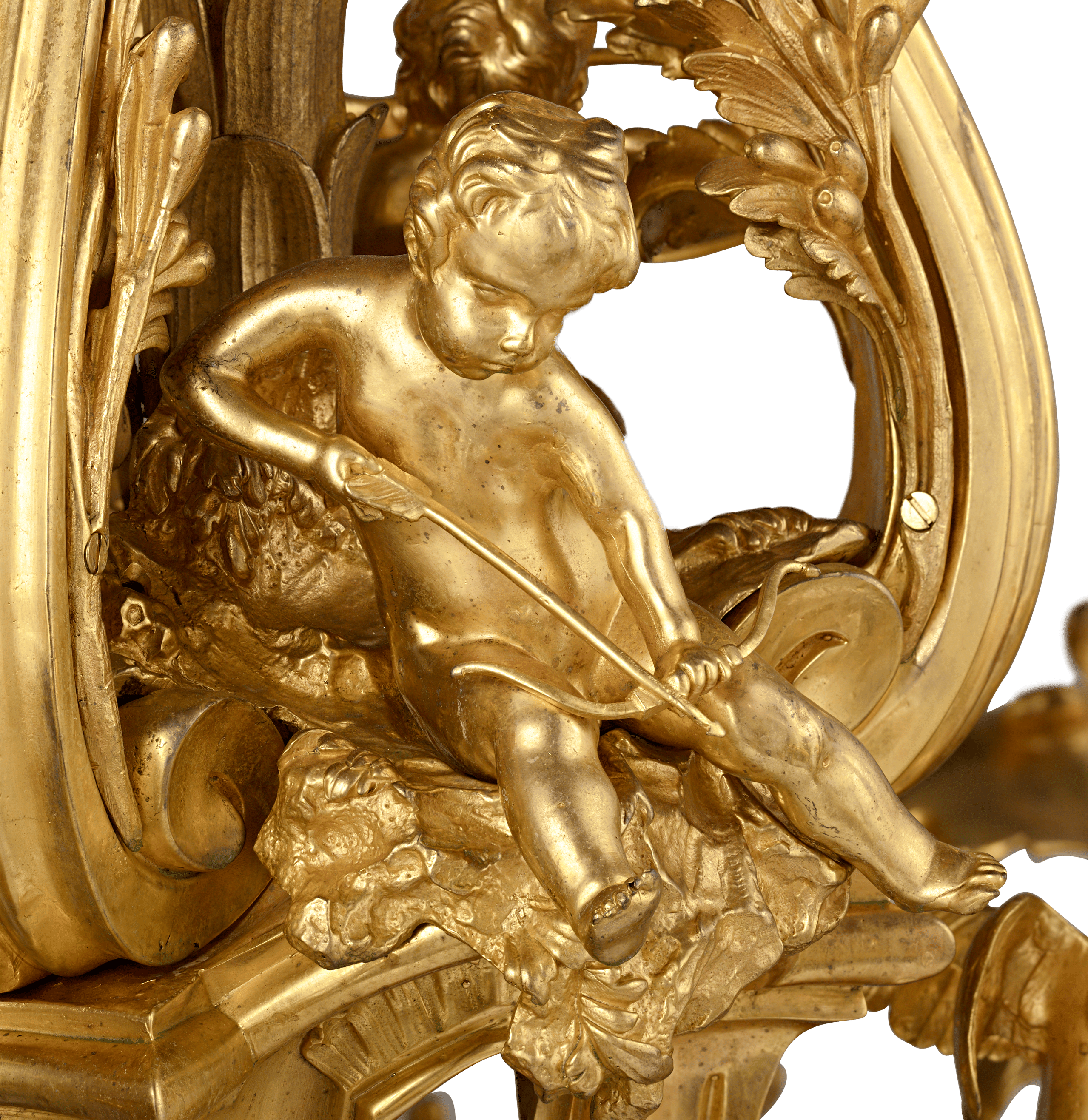 Louis XV-Style Ormolu Chandelier