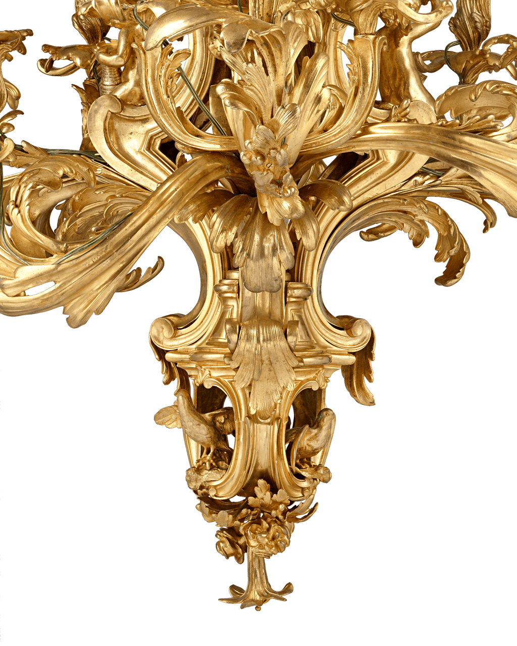 Louis XV-Style Ormolu Chandelier