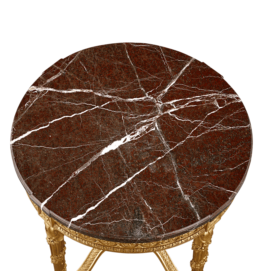 Louis XVI-Style Giltwood Table