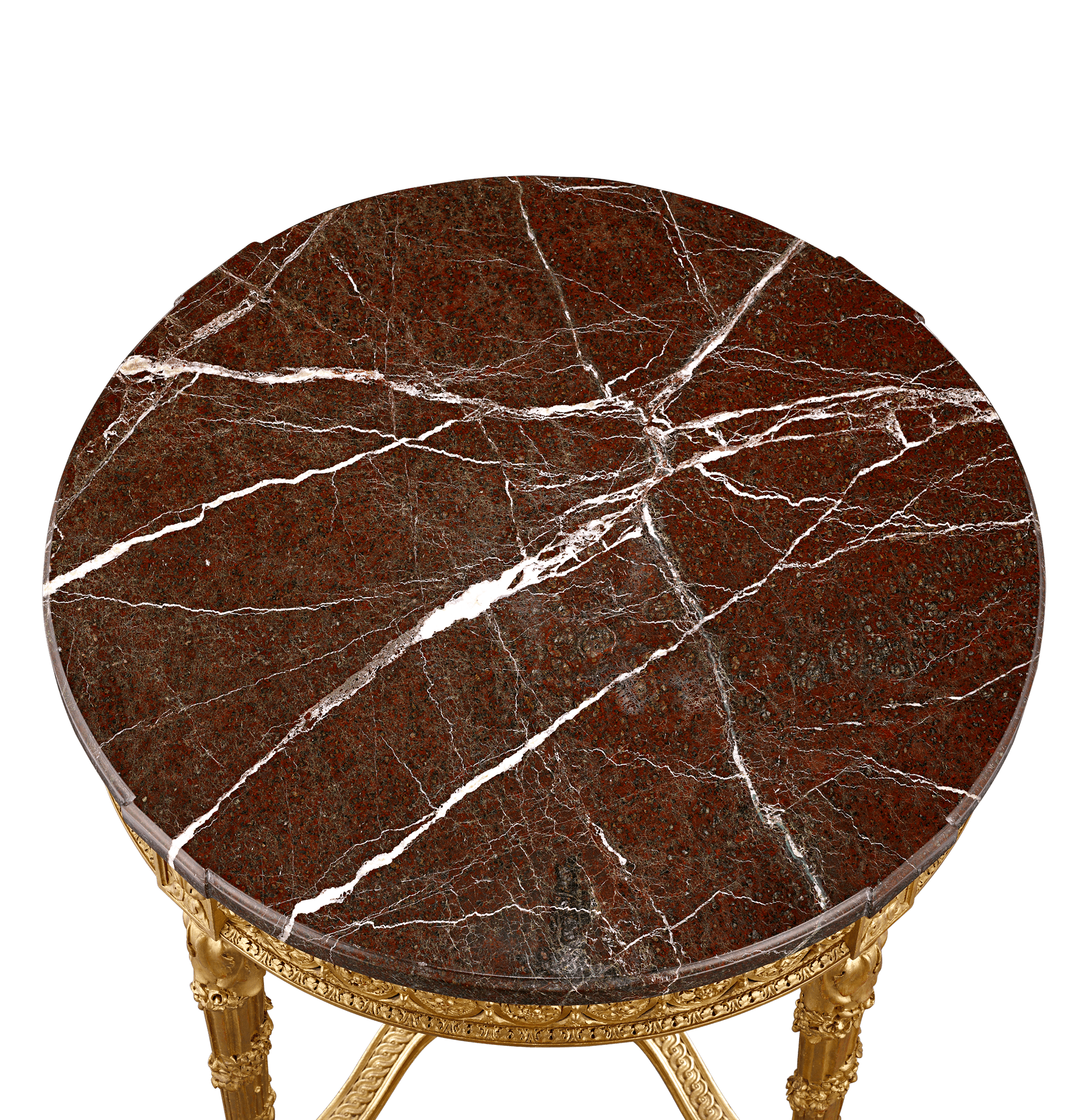 Louis XVI-Style Giltwood Table