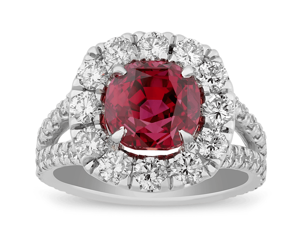 Unheated Ruby Ring, 4.66 Carats
