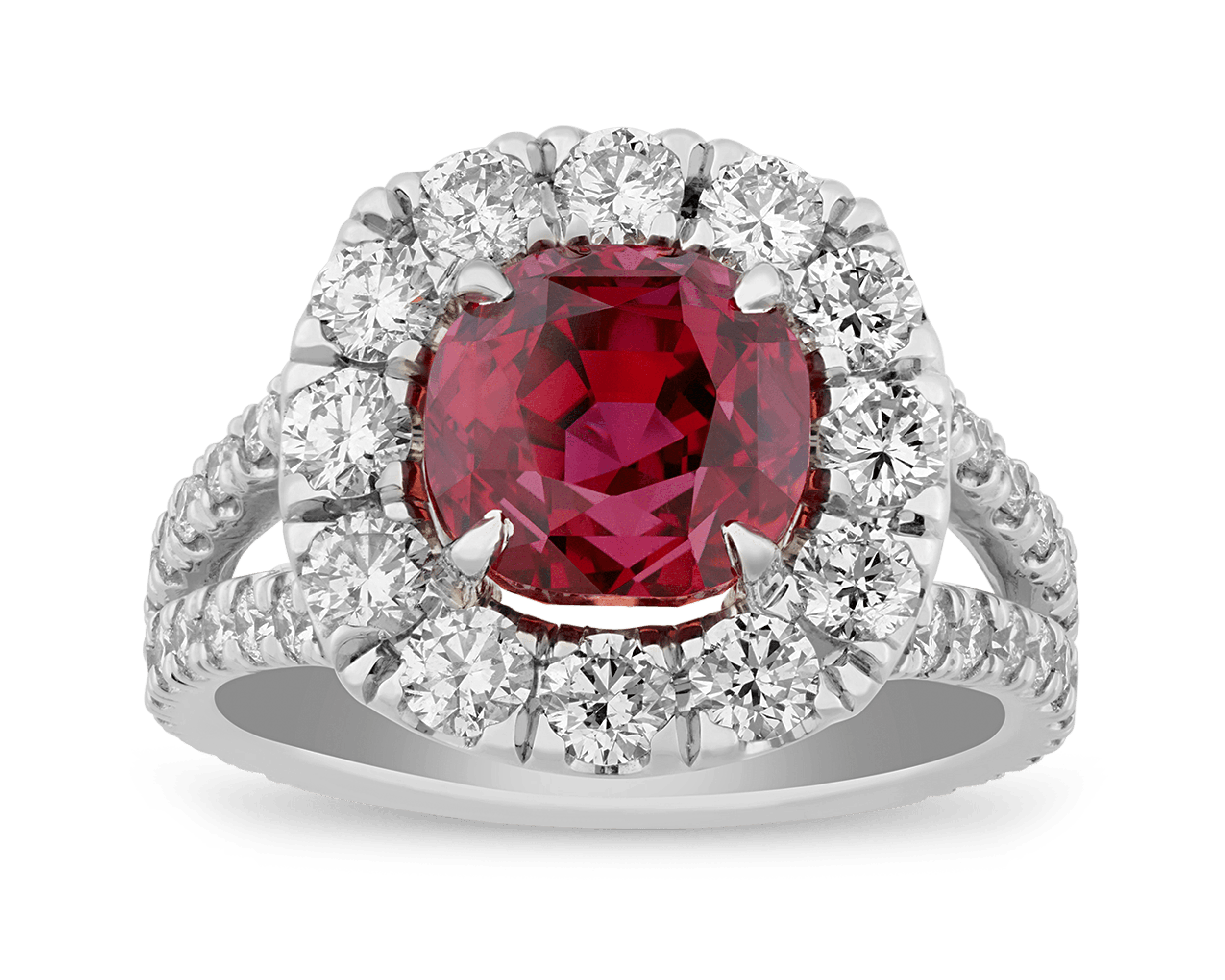 Unheated Ruby Ring, 4.66 Carats