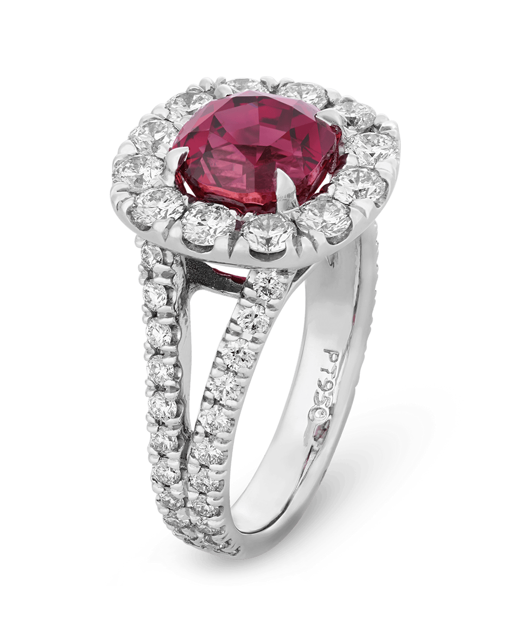 Unheated Ruby Ring, 4.66 Carats