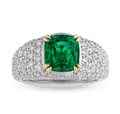 Kat Florence Emerald Ring, 2.91 Carats