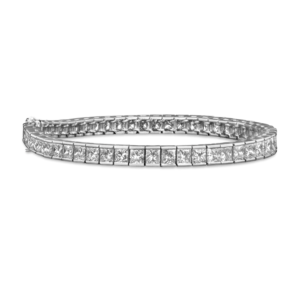 Diamond Line Bracelet, 15.00 Carats