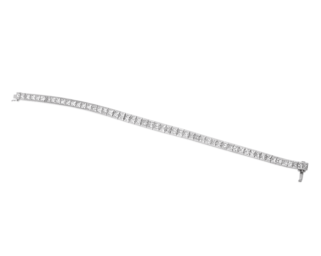 Diamond Line Bracelet, 15.00 Carats