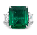 Zambian Emerald Ring, 15.25 Carats