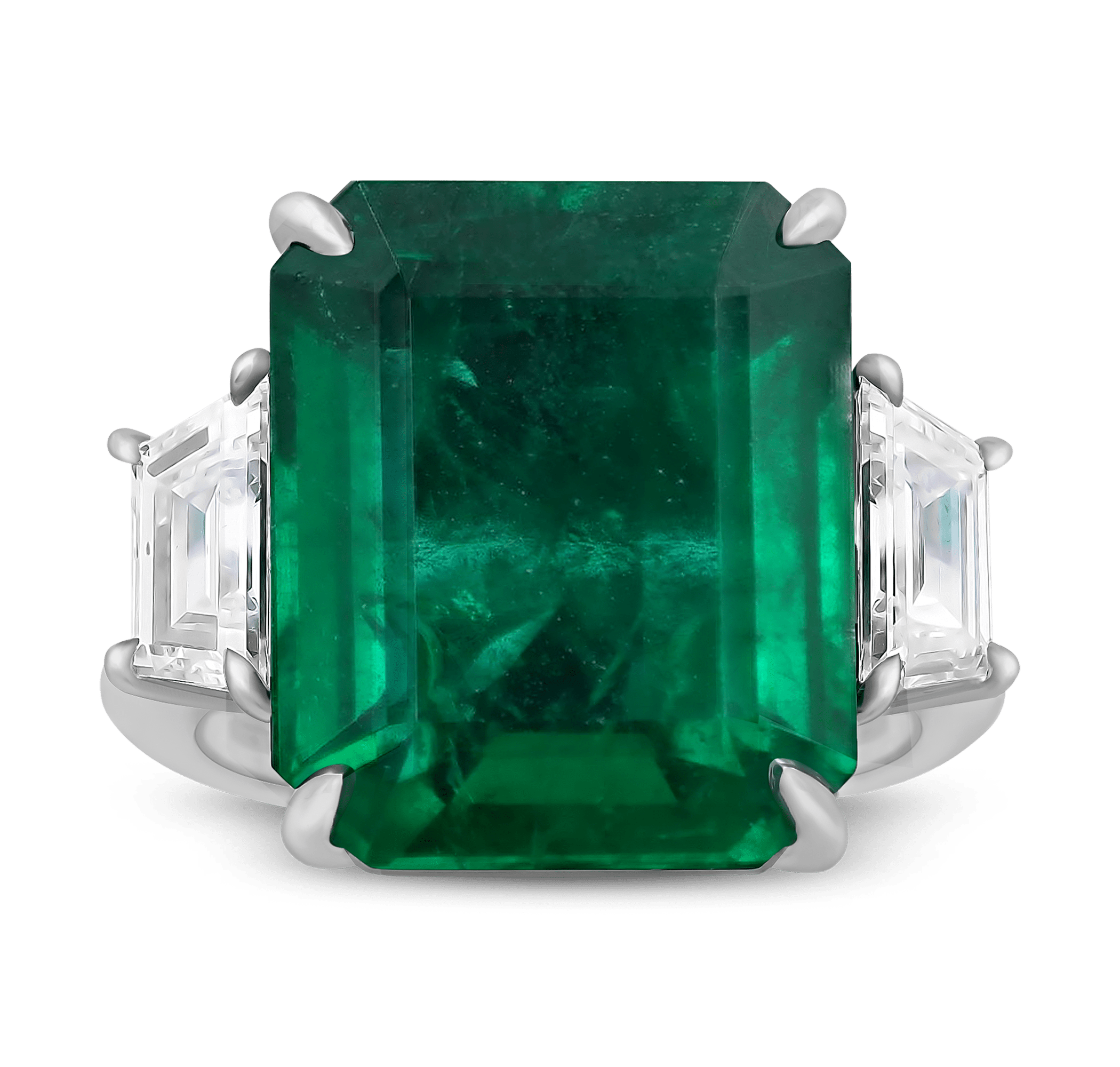 Zambian Emerald Ring, 15.25 Carats