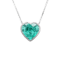 Untreated Colombian Emerald Necklace, 10.26 Carats