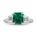 Colombian Emerald and Diamond Ring, 1.99 Carats