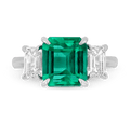 Colombian Emerald Ring, 5.33 Carats