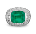 Colombian Emerald Ring, 14.42 Carats