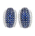 Sapphire Earrings, 6.00 Carats