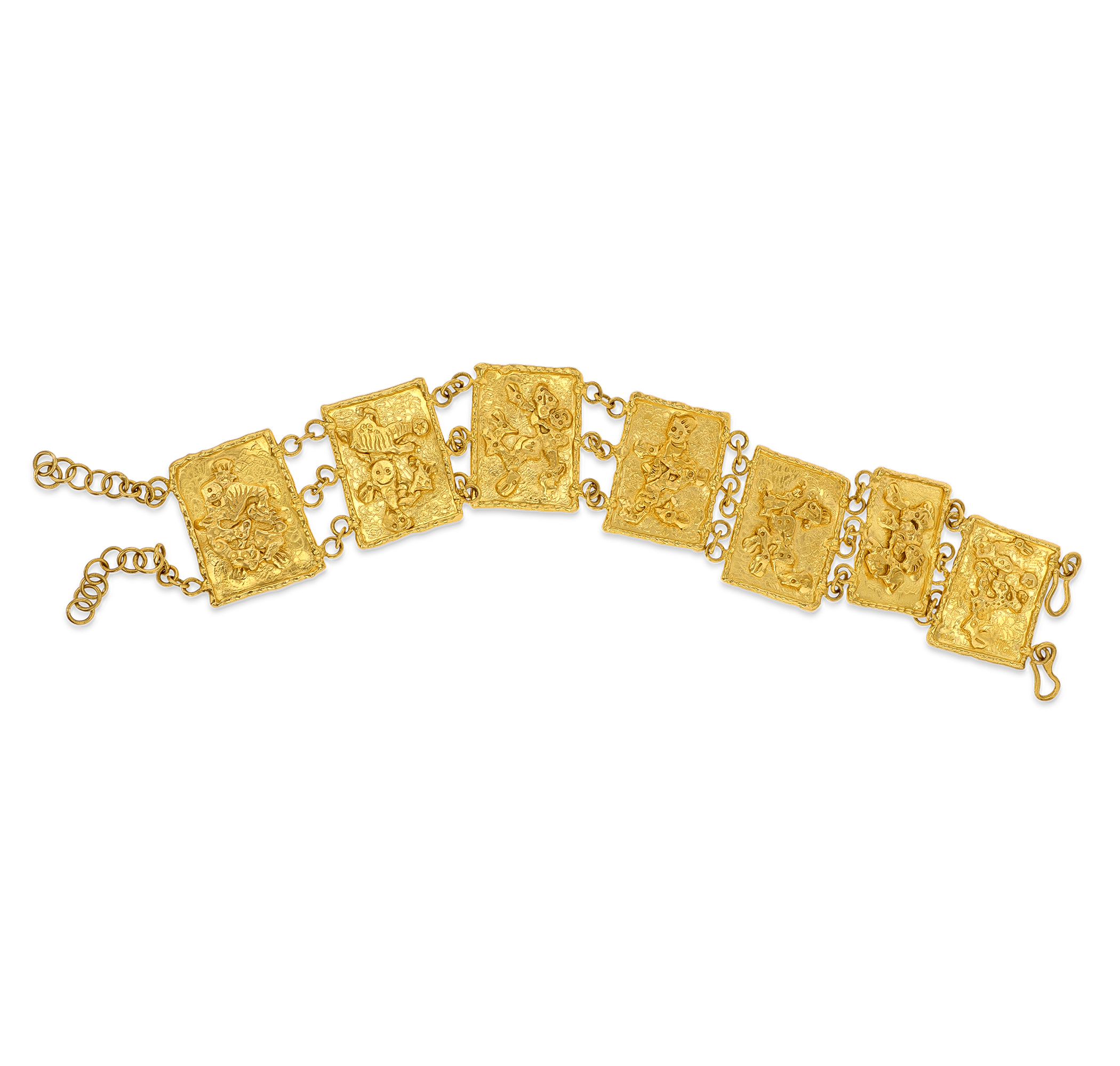 Jean Mahie Charming Monsters Gold Necklace