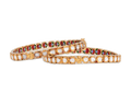 Pair of Diamond and Enamel Bracelets