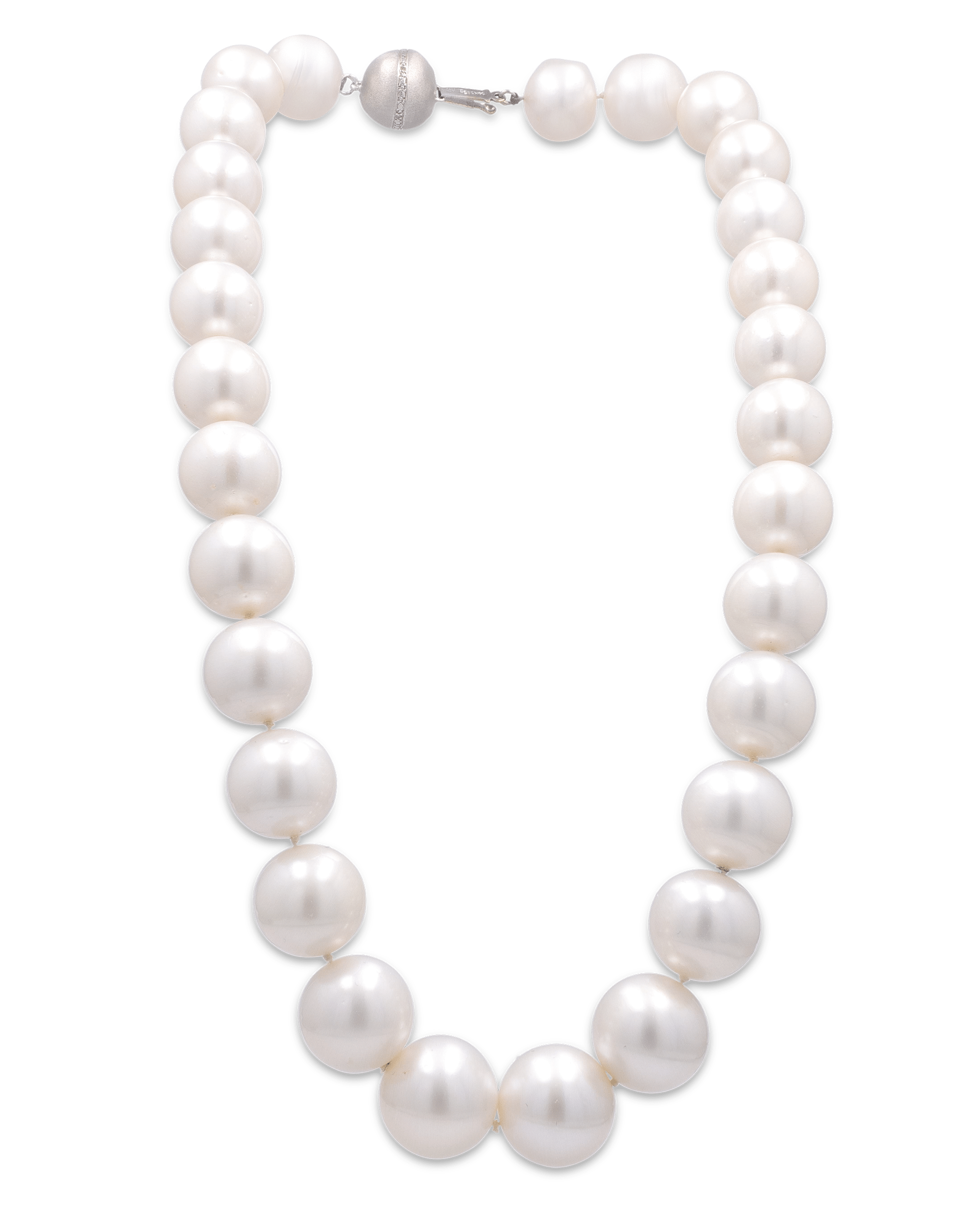 South Sea Pearl Necklace, 14-17mm