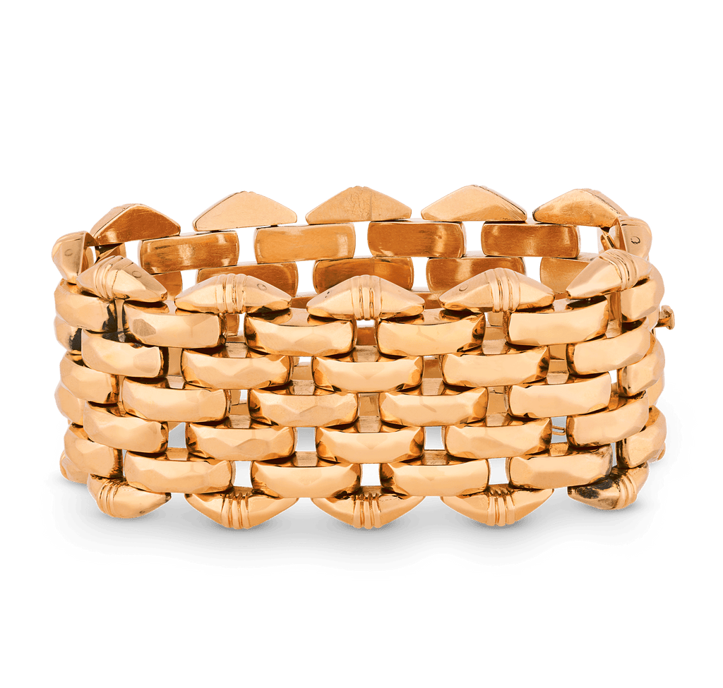 Retro Rose Gold Bracelet