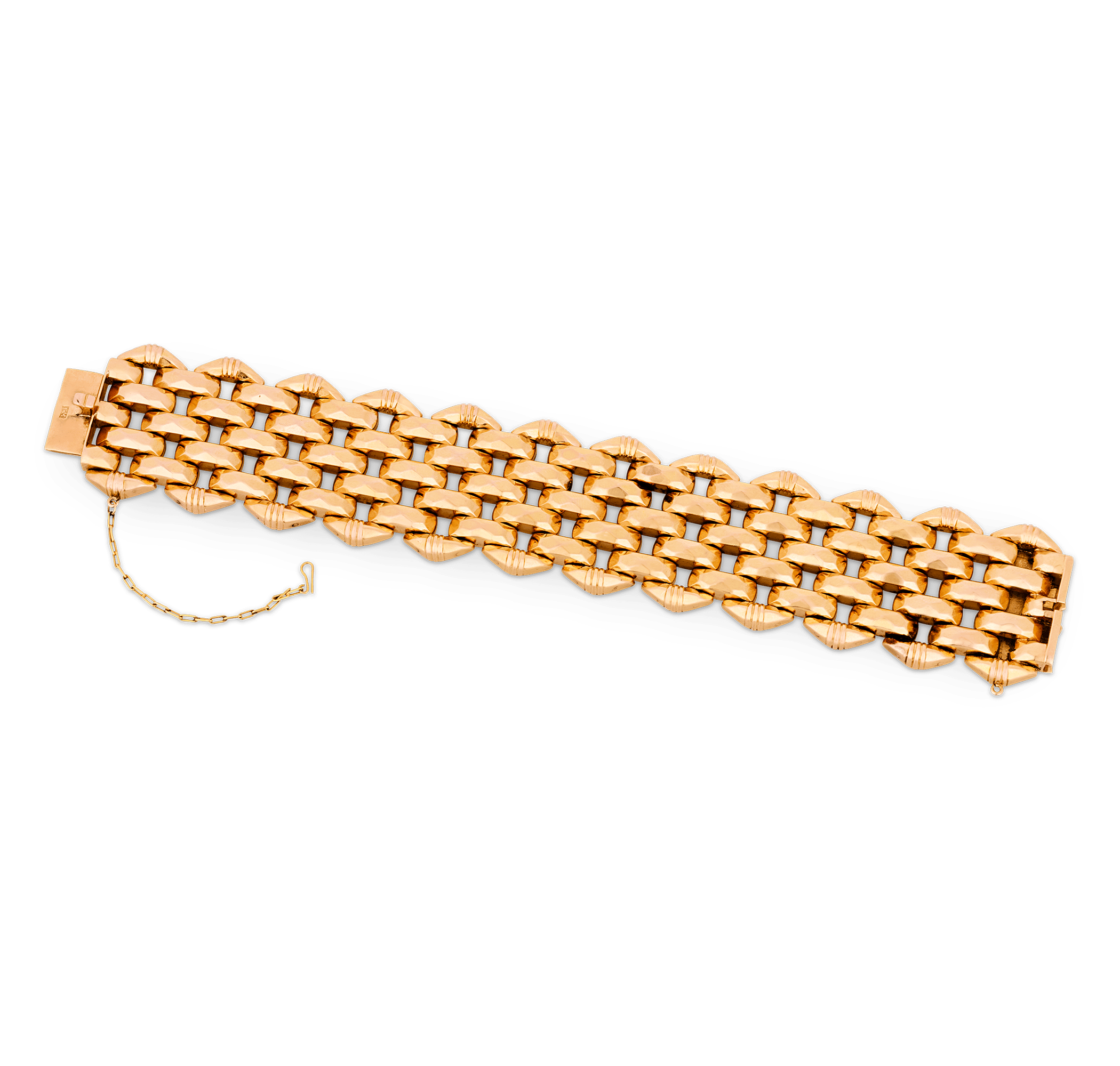 Retro Rose Gold Bracelet
