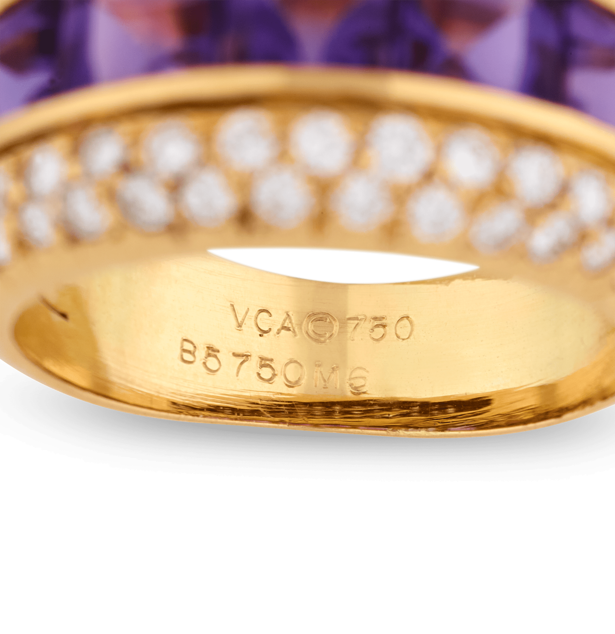 Van Cleef & Arpels Amethyst Ring, 2.00 Carats
