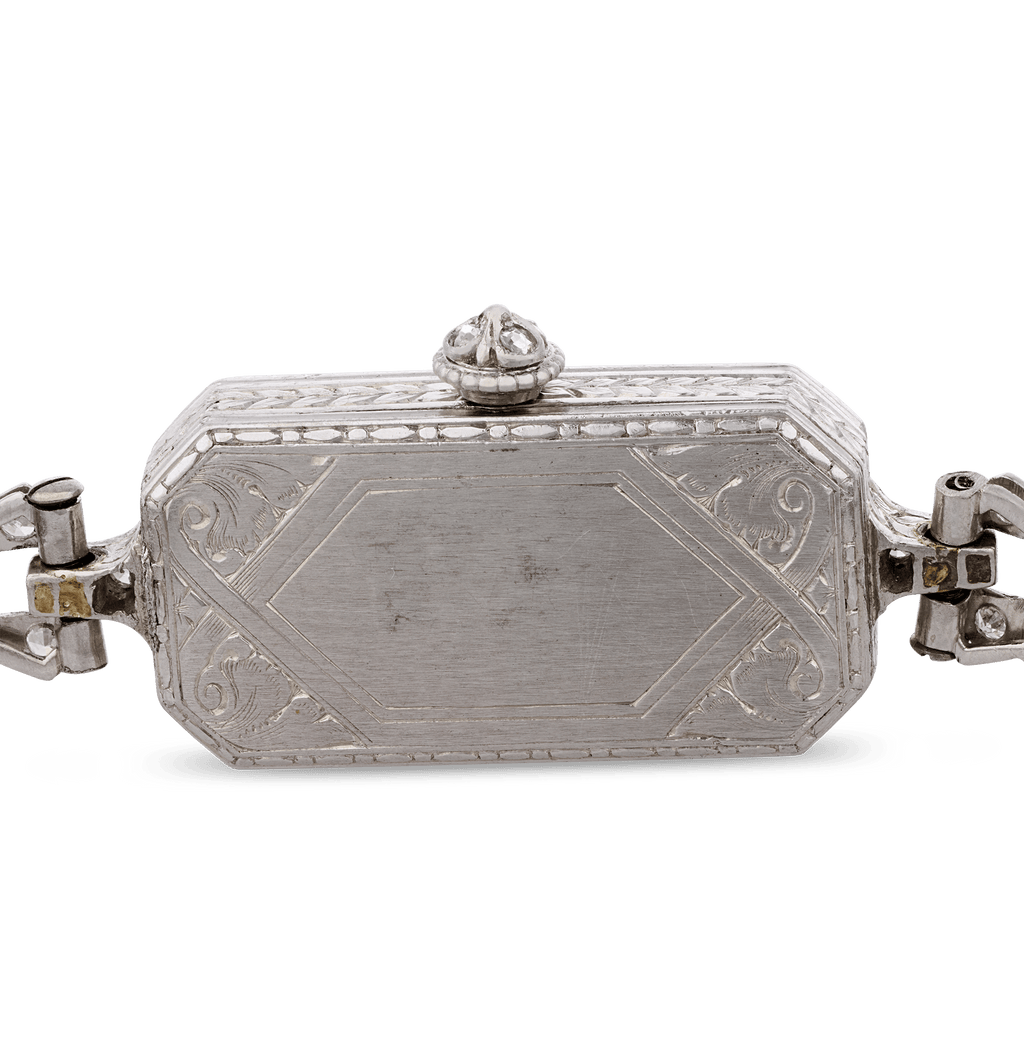 Tiffany & Co. and C.H. Meylan Art Deco Wristwatch