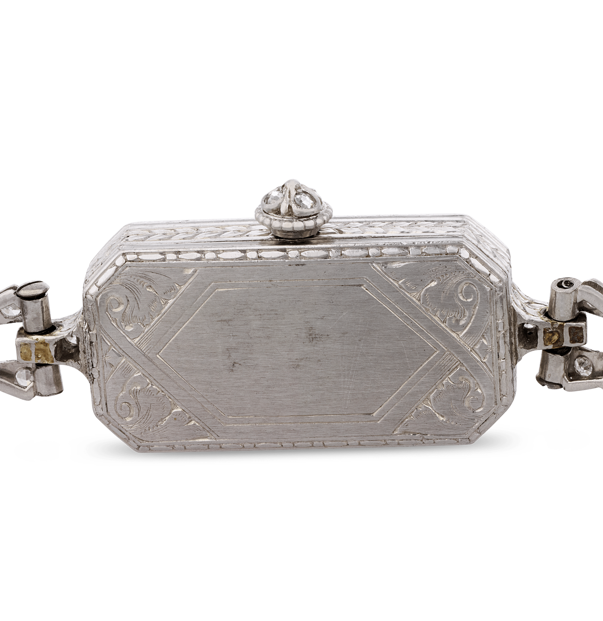 Tiffany & Co. and C.H. Meylan Art Deco Wristwatch