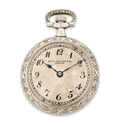 Patek Philippe Platinum Pendant Watch